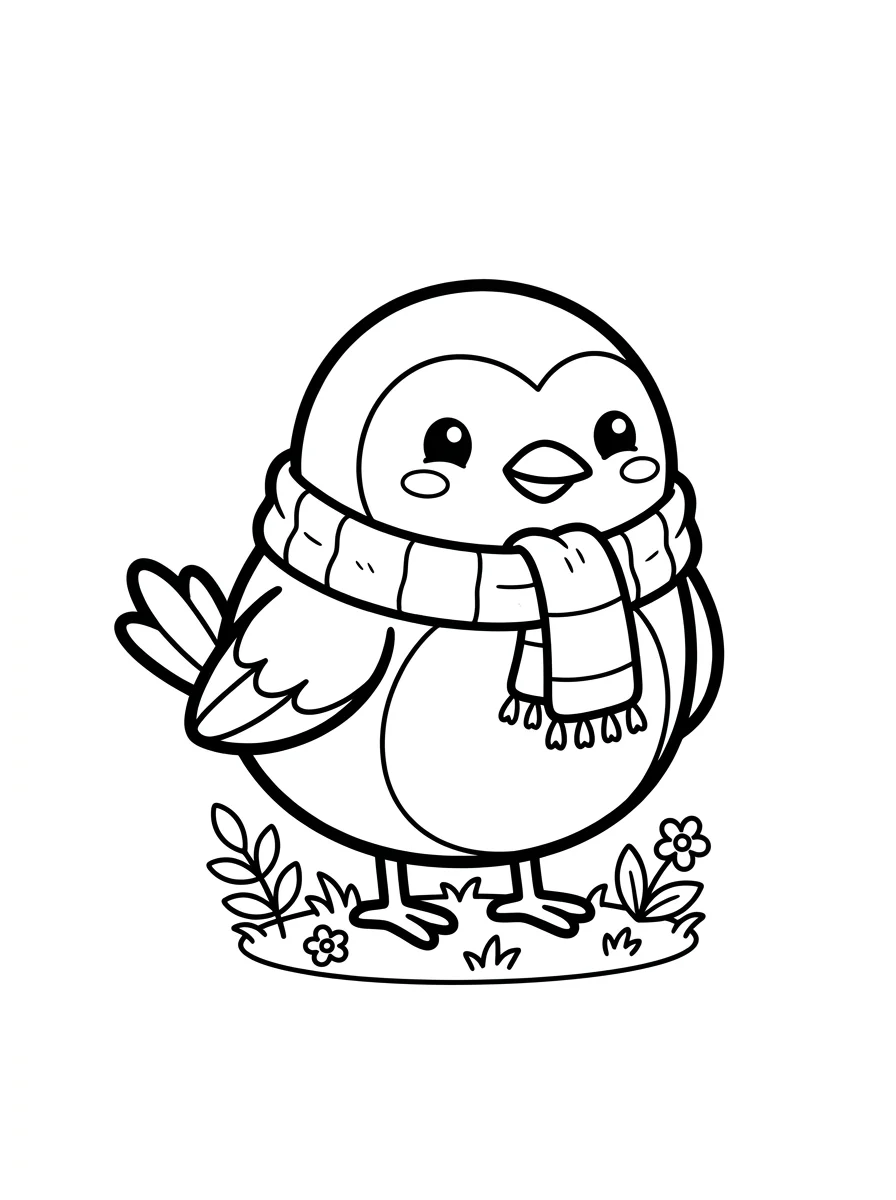 Desenhos de Pássaros para colorir 113