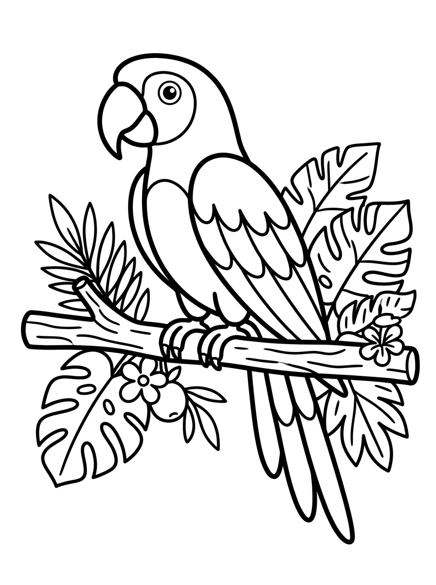 Desenhos de Pássaros para colorir 115