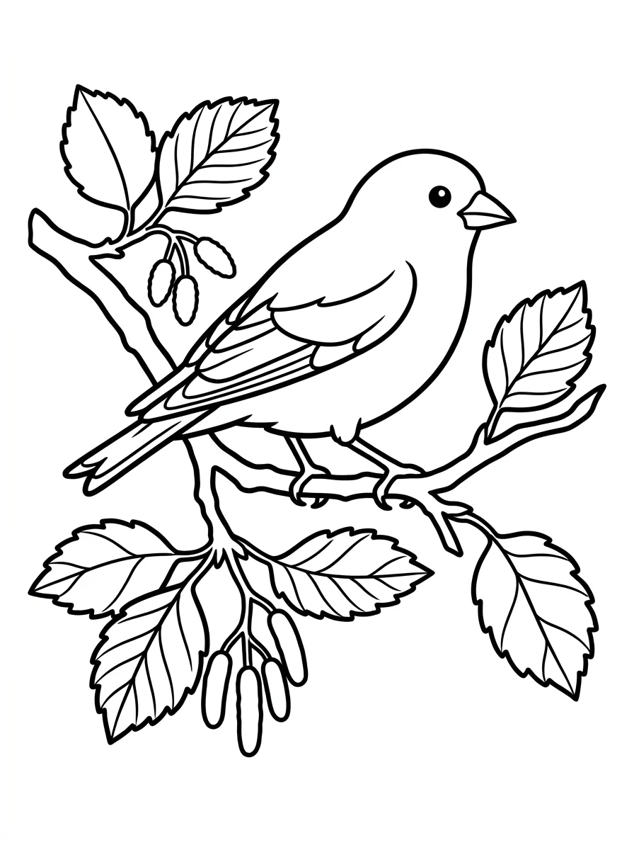 Desenhos de Pássaros para colorir 117