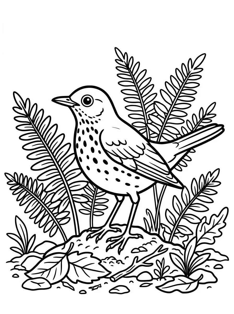 Desenhos de Pássaros para colorir 128