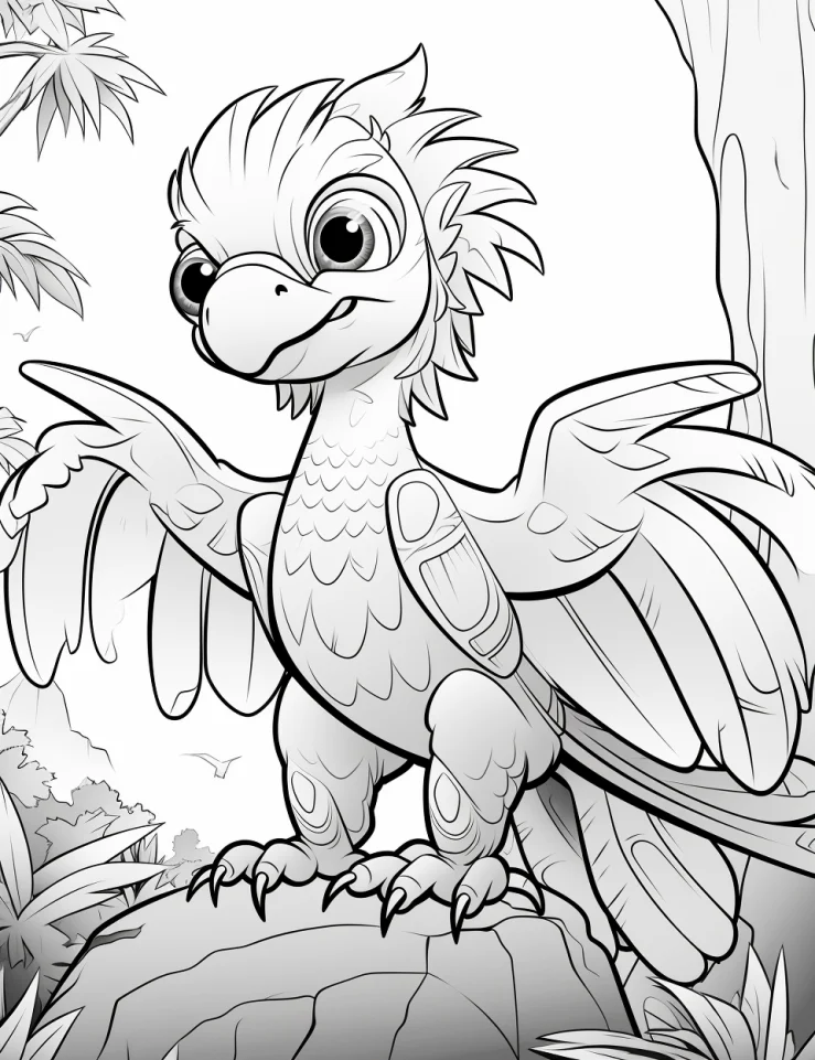 Desenhos de Pássaros para colorir 15