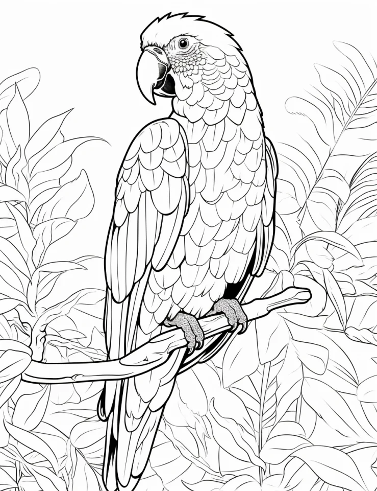 Desenhos de Pássaros para colorir 30