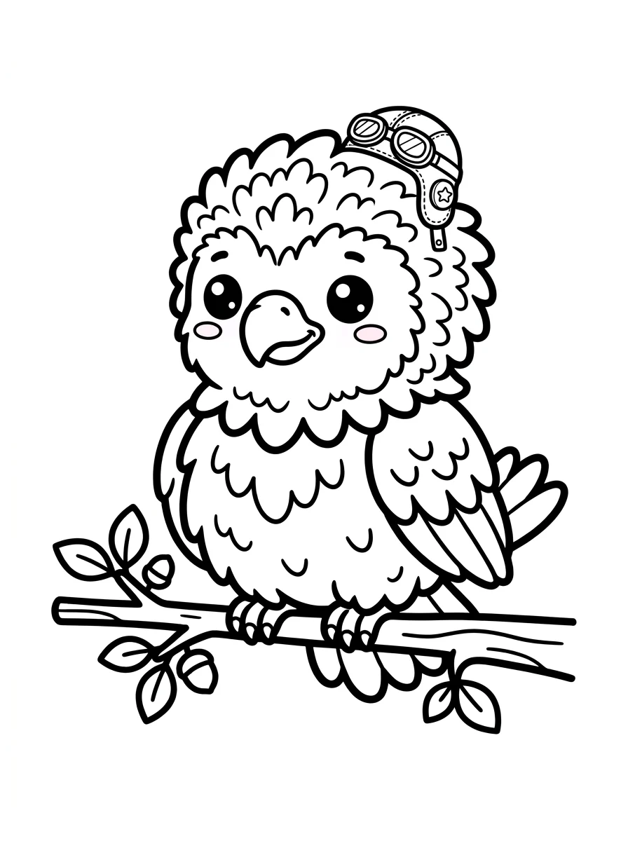 Desenhos de Pássaros para colorir 36