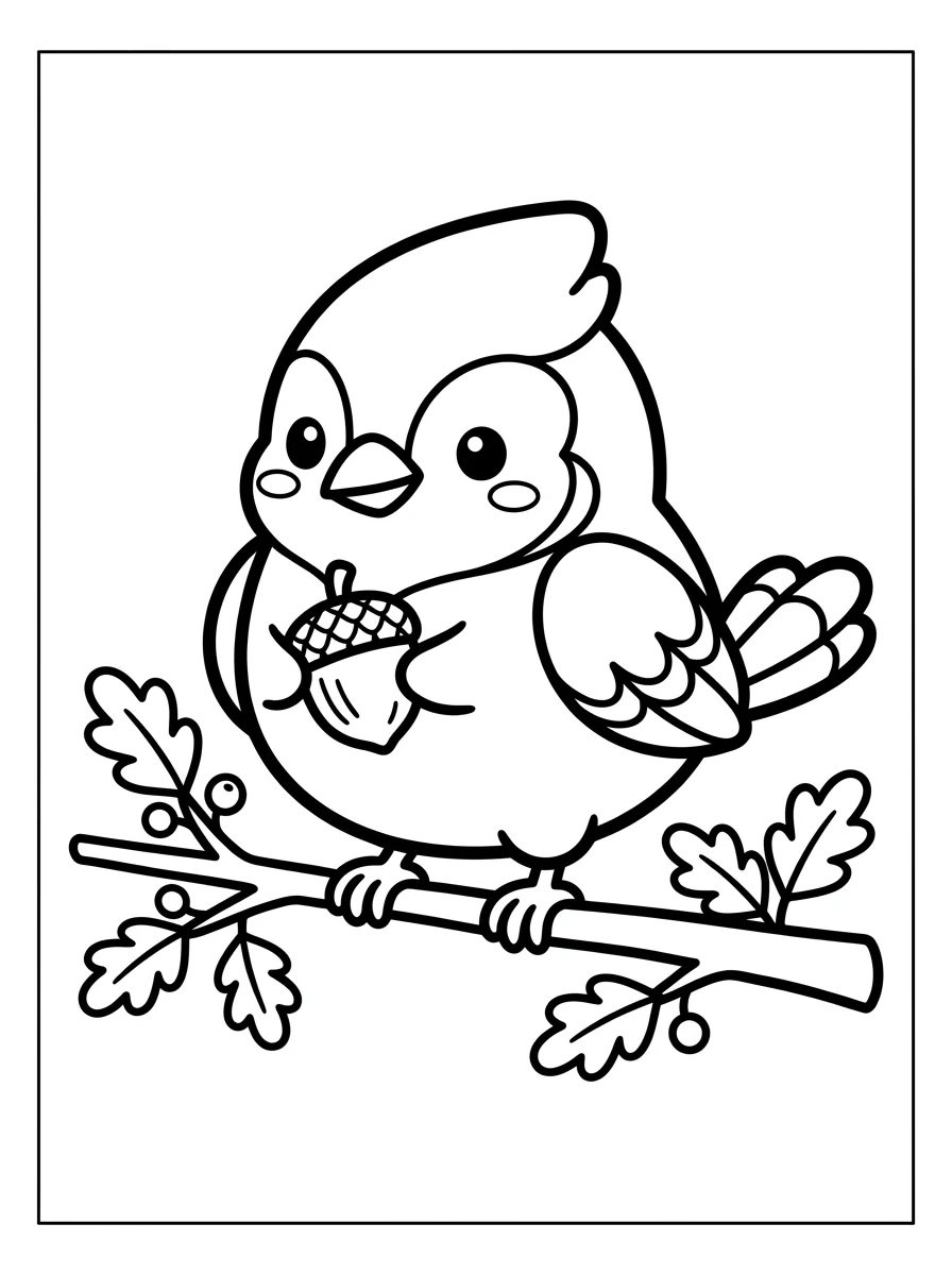 Desenhos de Pássaros para colorir 42