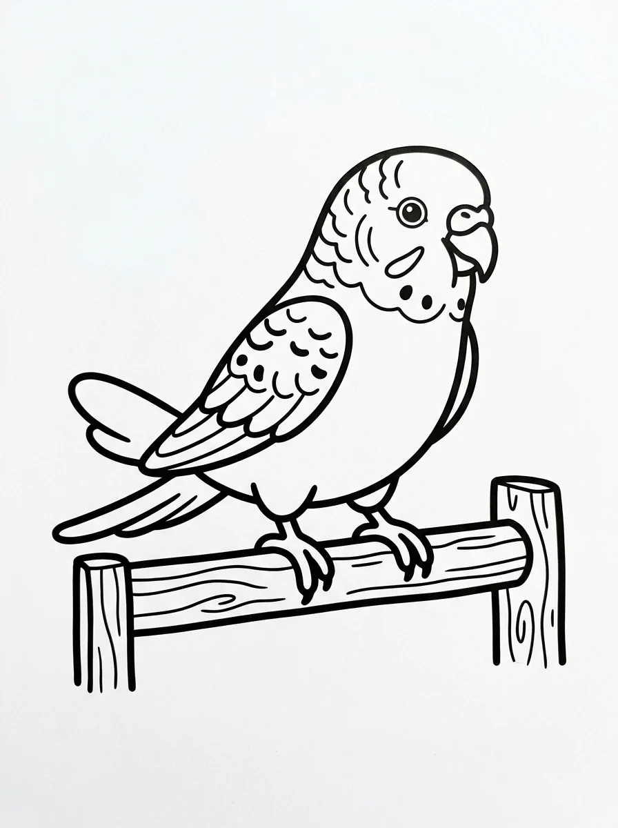 Desenhos de Pássaros para colorir 45