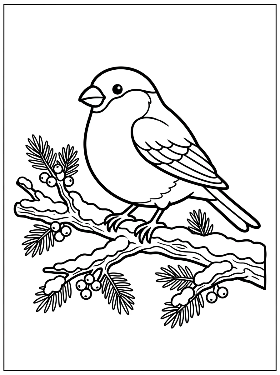 Desenhos de Pássaros para colorir 46