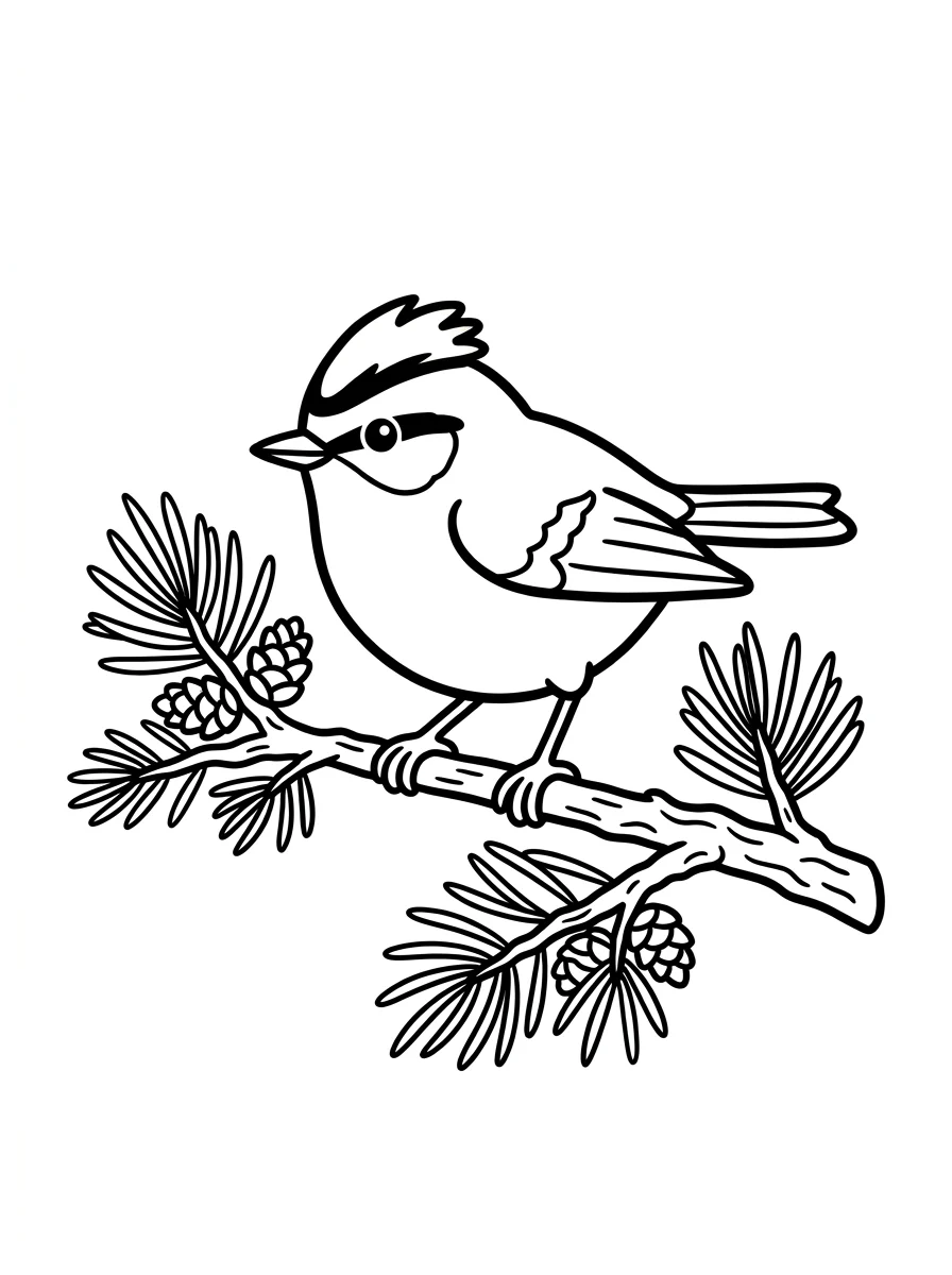 Desenhos de Pássaros para colorir 68