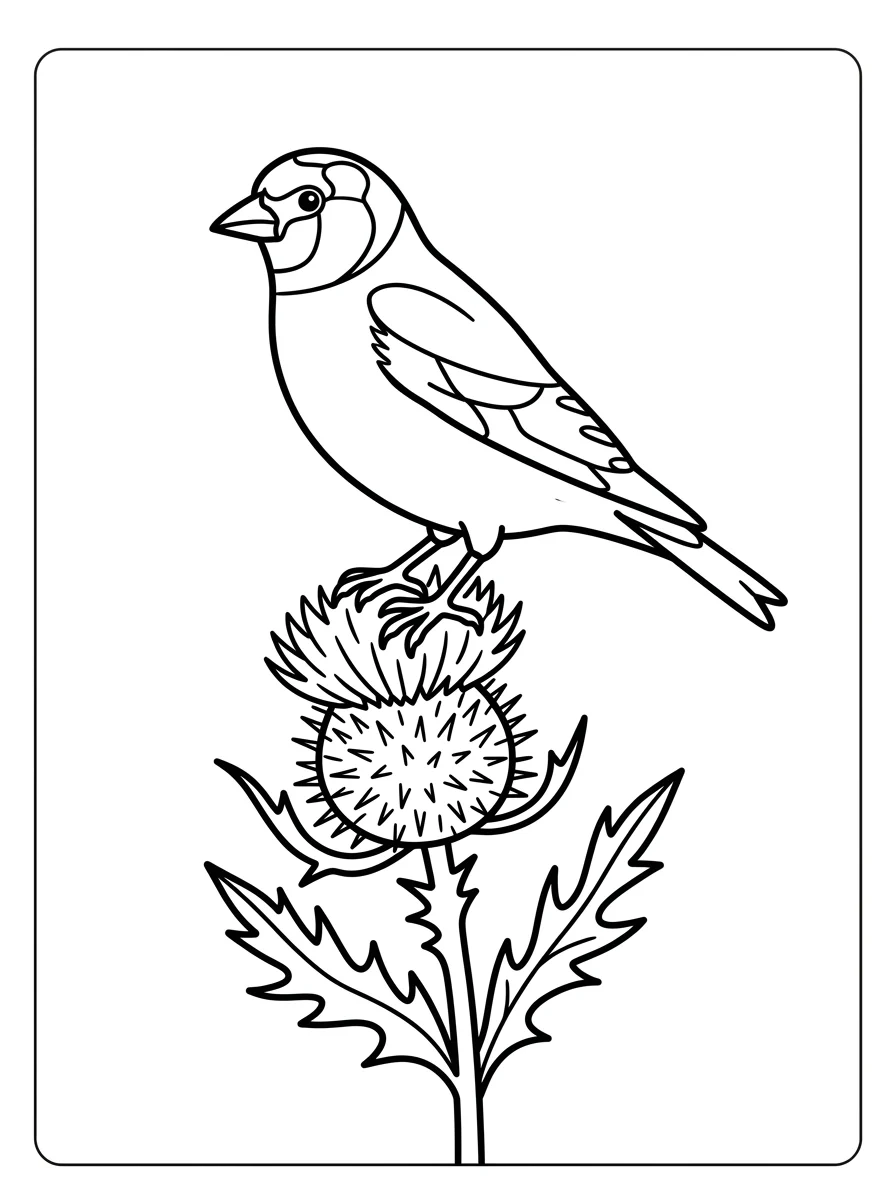 Desenhos de Pássaros para colorir 71