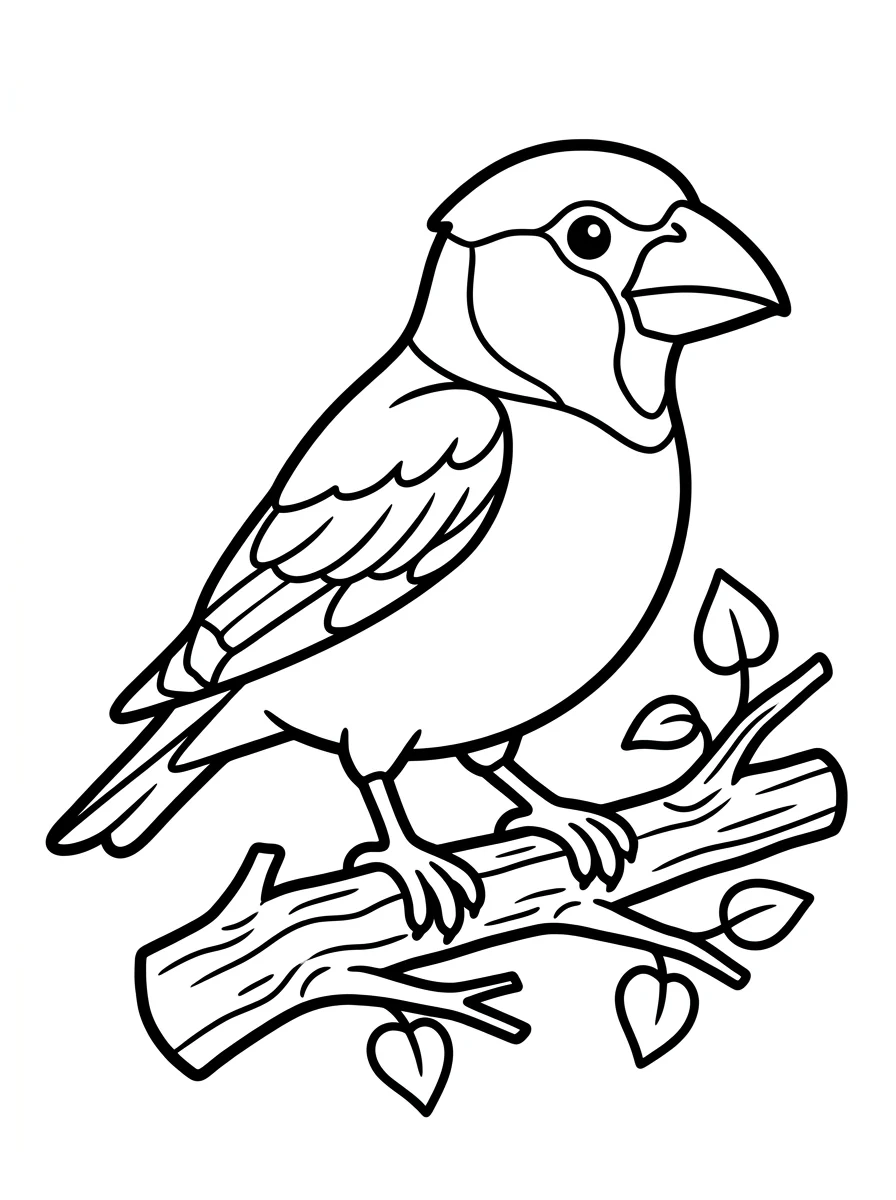 Desenhos de Pássaros para colorir 73