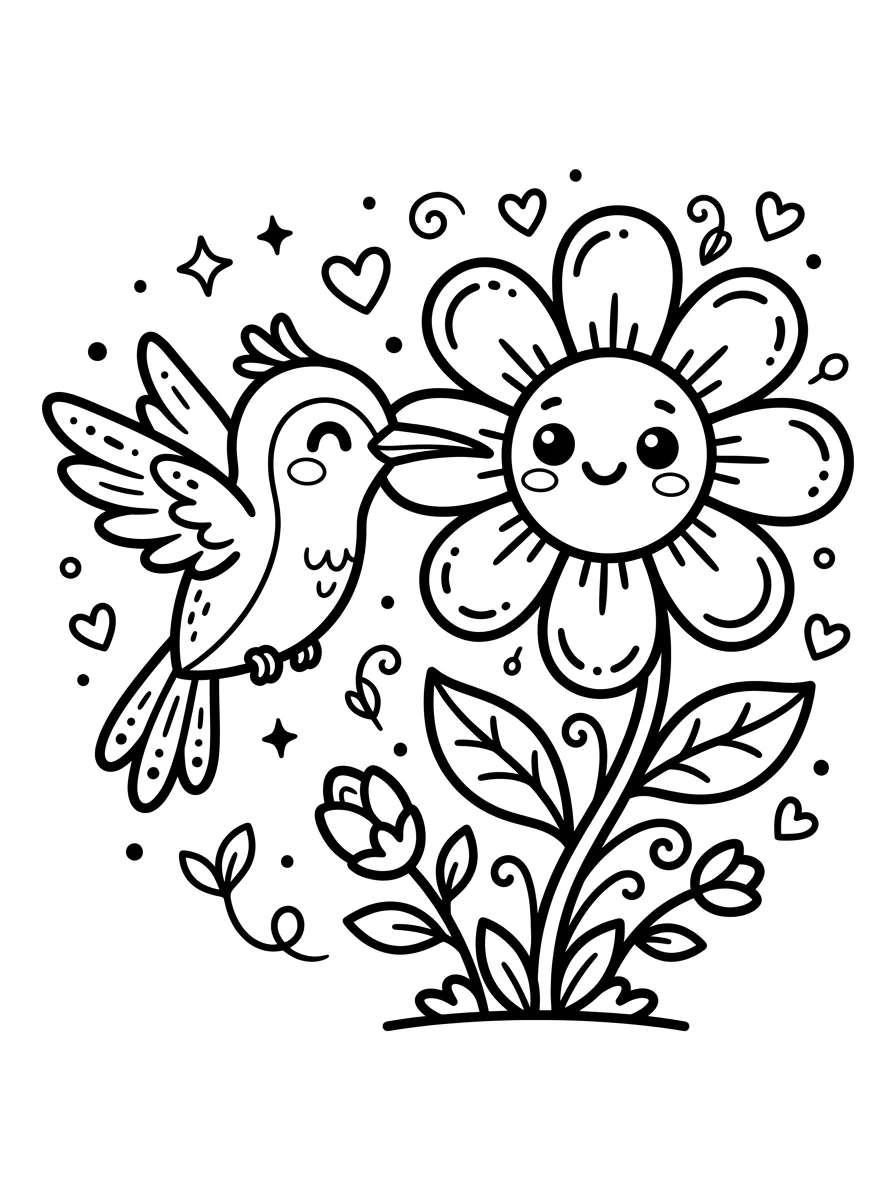 Desenhos de Pássaros para colorir 75