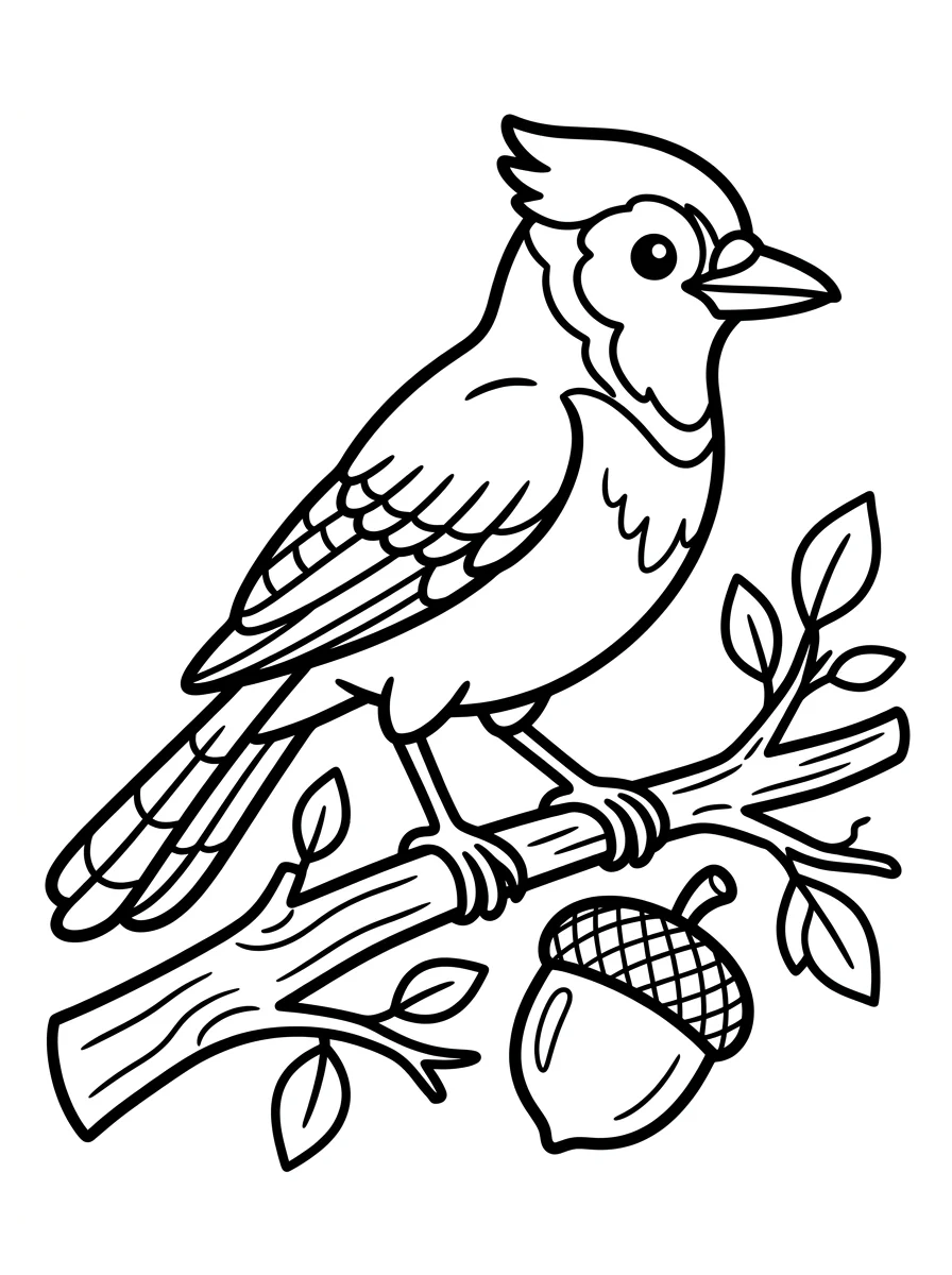 Desenhos de Pássaros para colorir 76