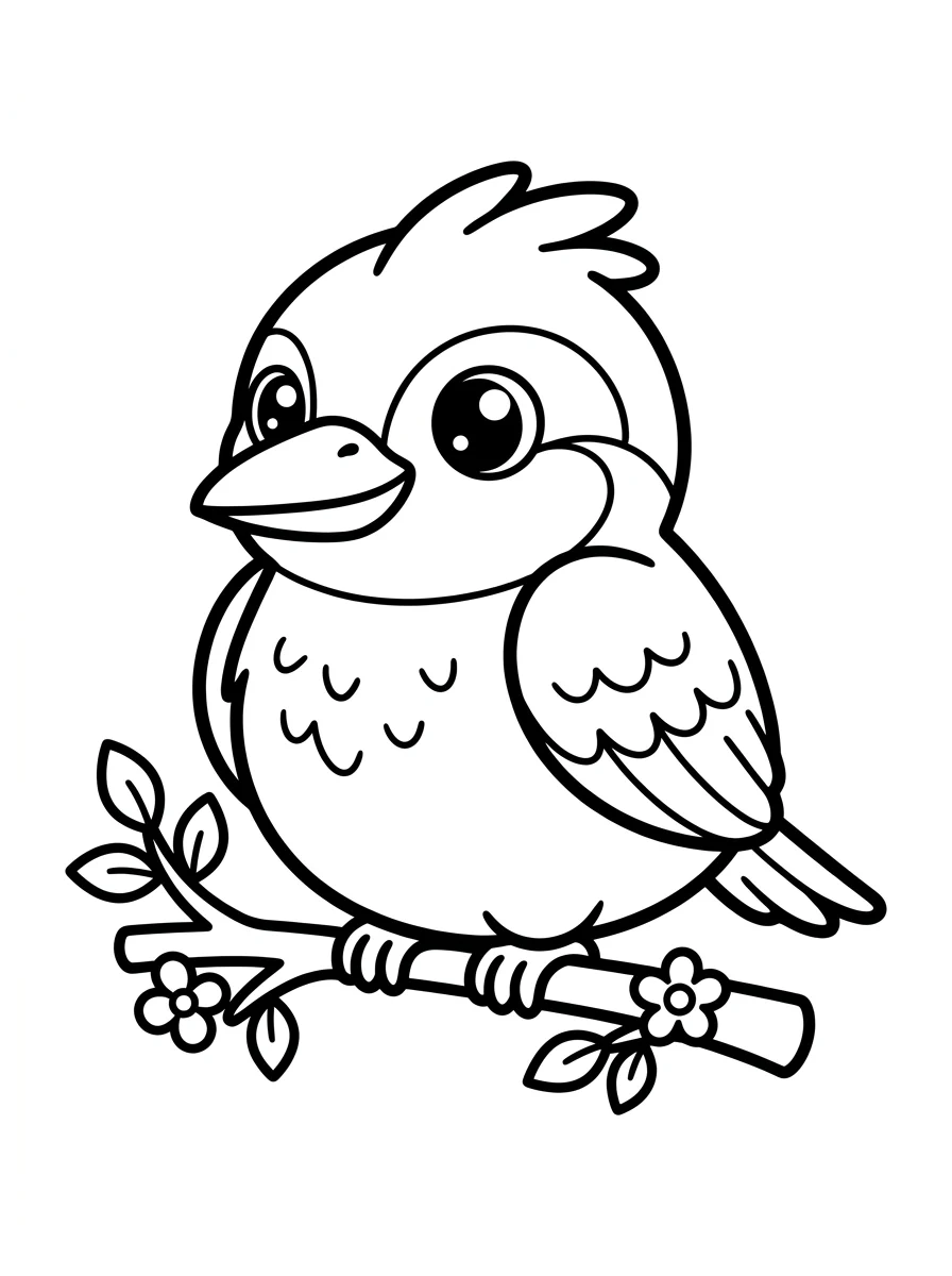 Desenhos de Pássaros para colorir 81