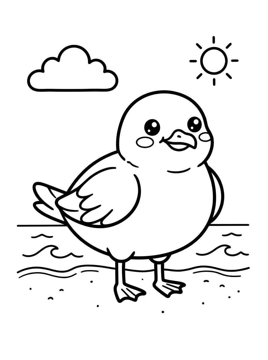 Desenhos de Pássaros para colorir 85