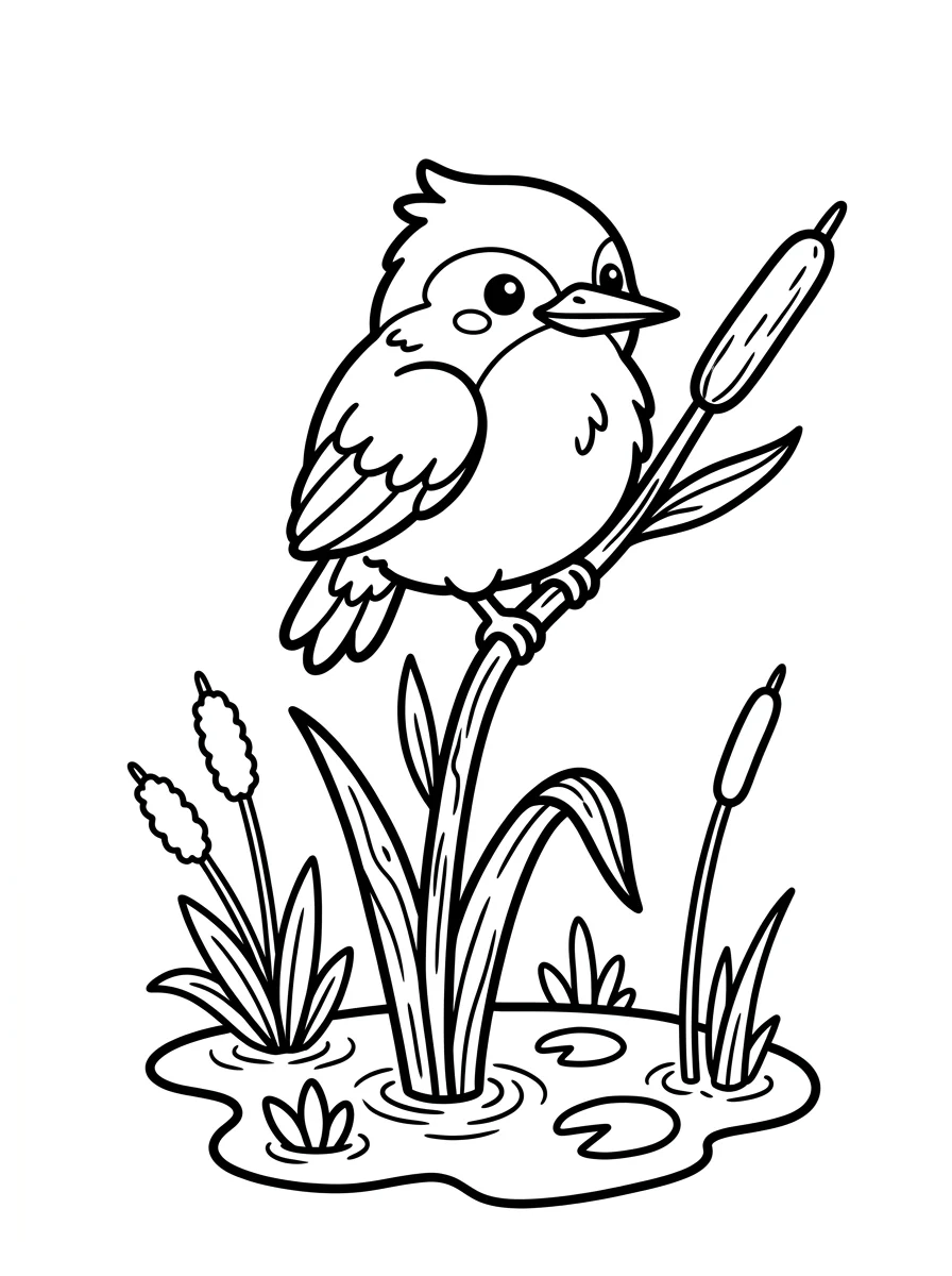 Desenhos de Pássaros para colorir 89