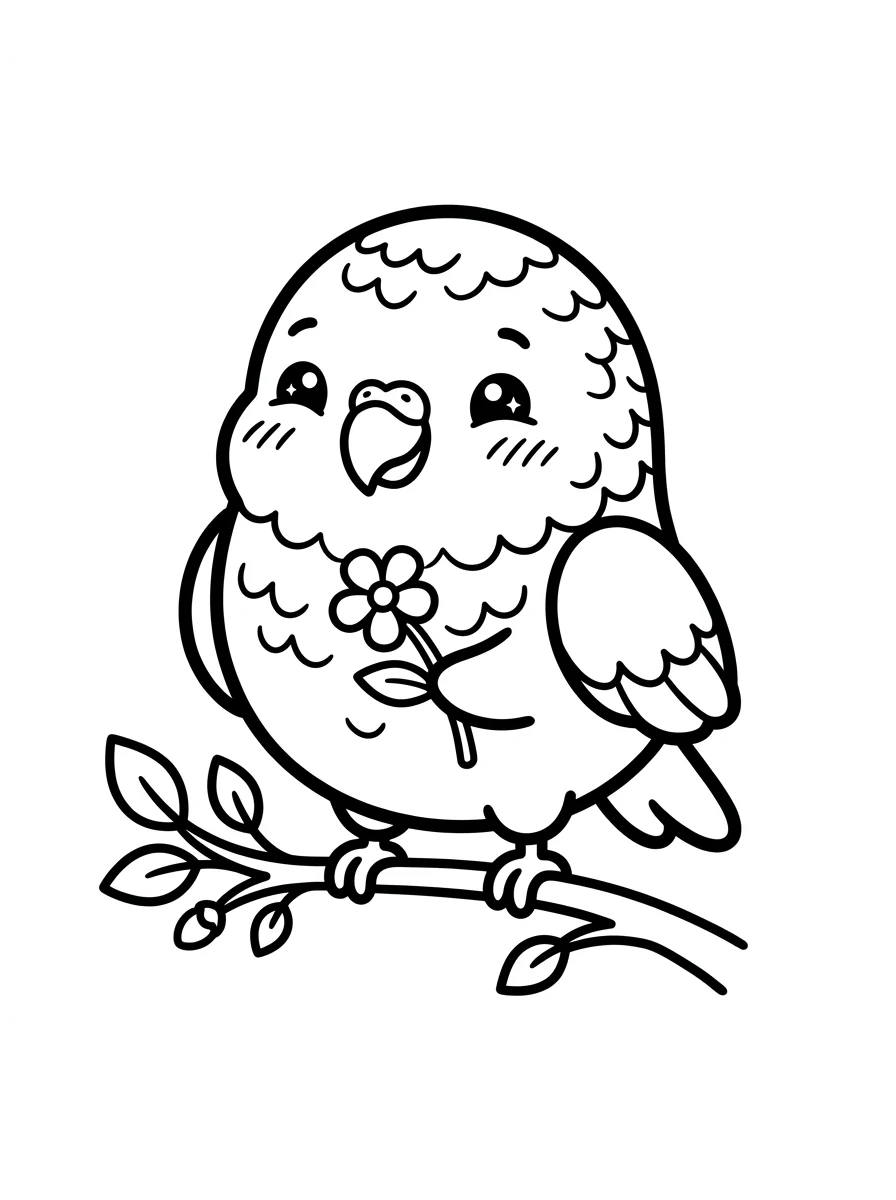 Desenhos de Pássaros para colorir 92