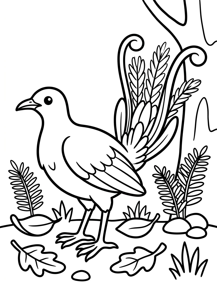 Desenhos de Pássaros para colorir 94