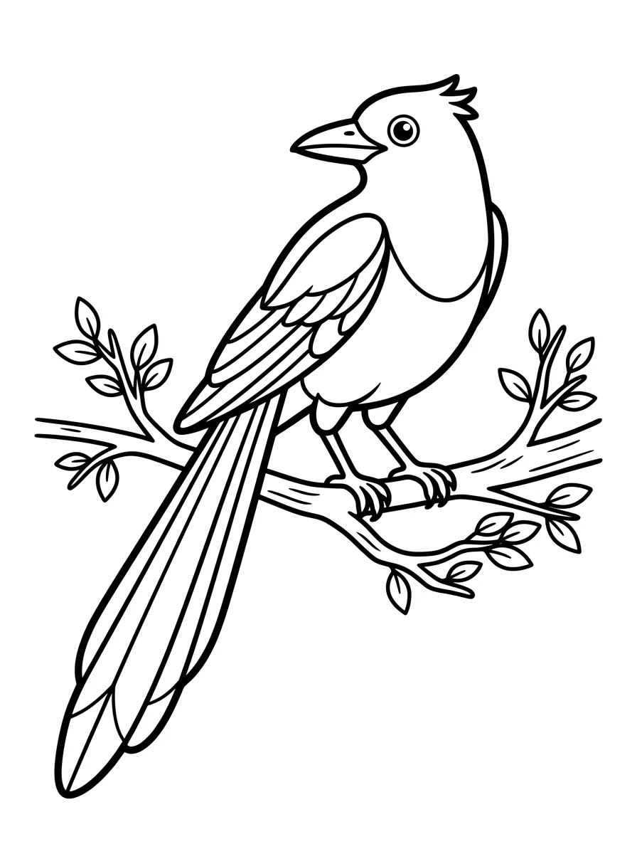 Desenhos de Pássaros para colorir 95