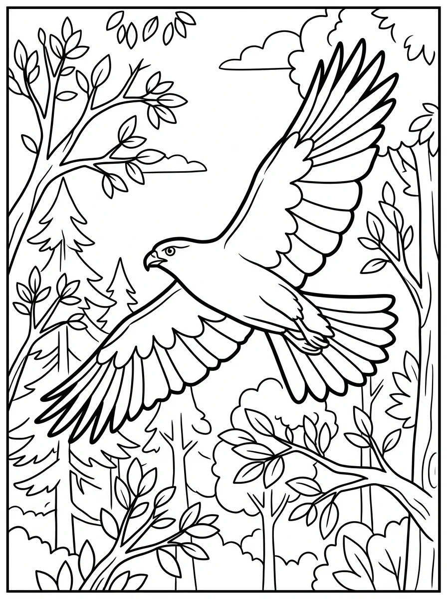 Desenhos de Pássaros para colorir 98