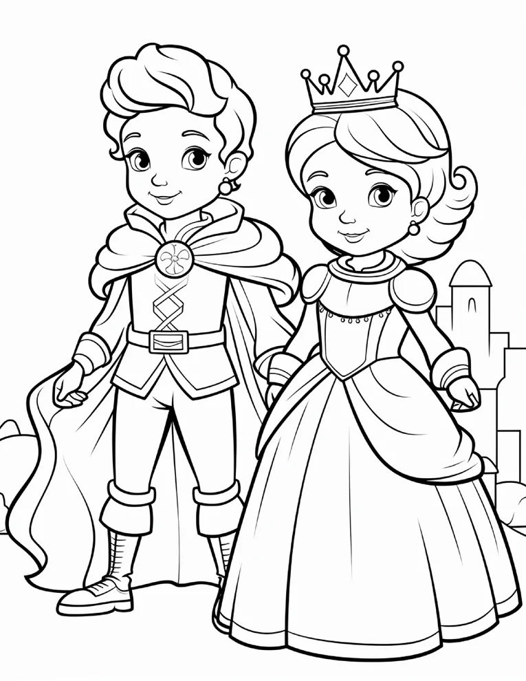 Desenhos de Princesas para colorir 39