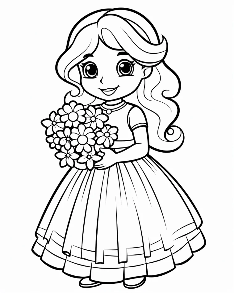 Desenhos de Princesas para colorir 63