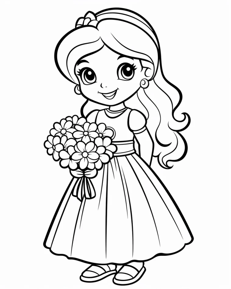 Desenhos de Princesas para colorir 67