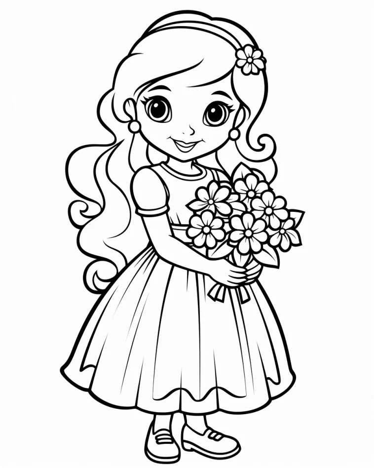 Desenhos de Princesas para colorir 68