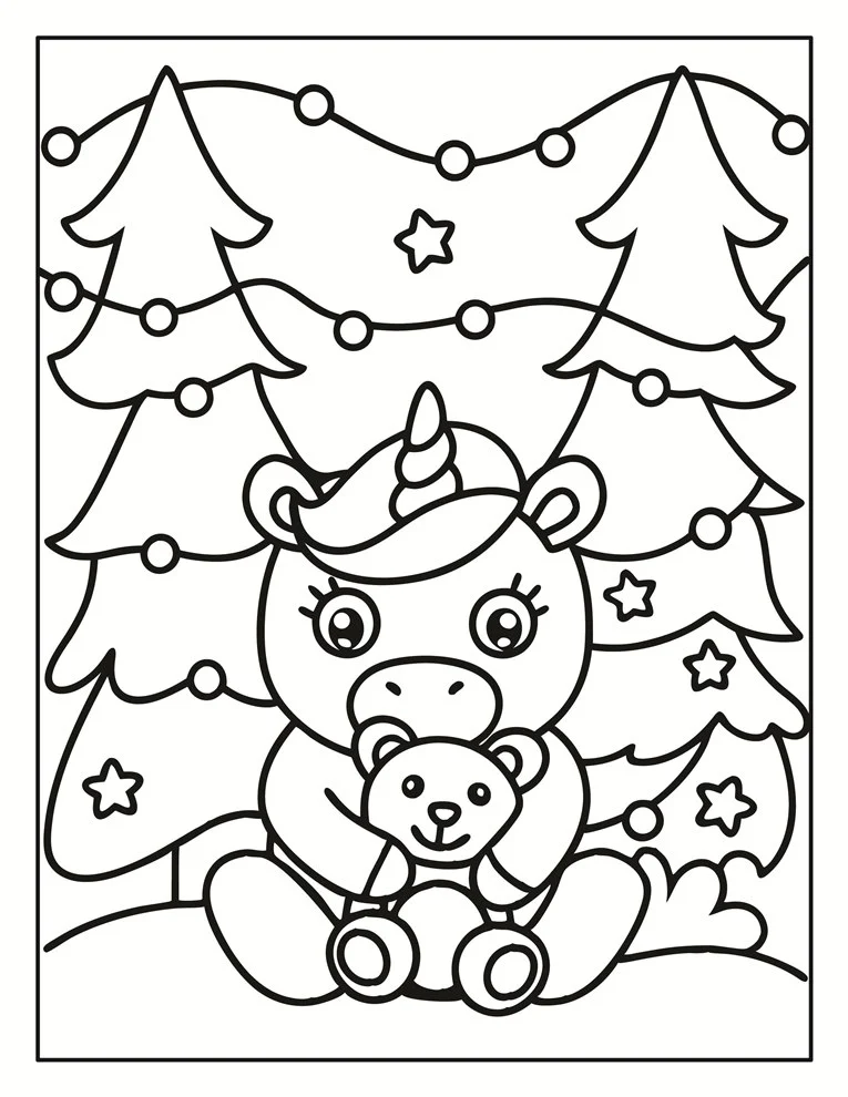 Desenhos de Unicórnios para colorir 118