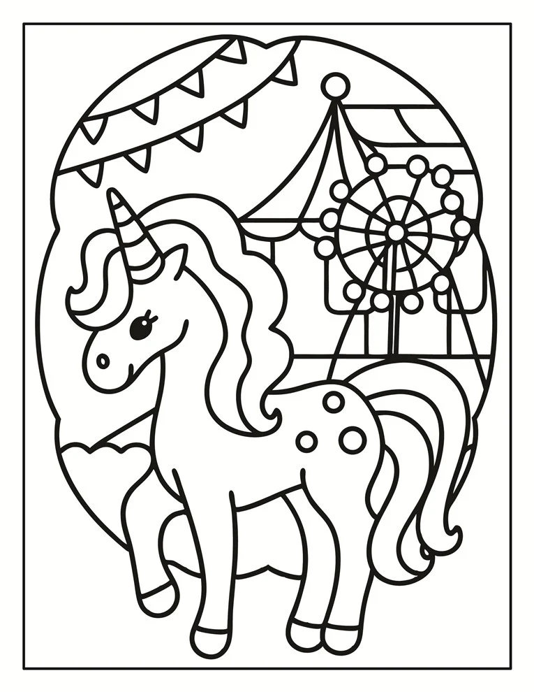 Desenhos de Unicórnios para colorir 120