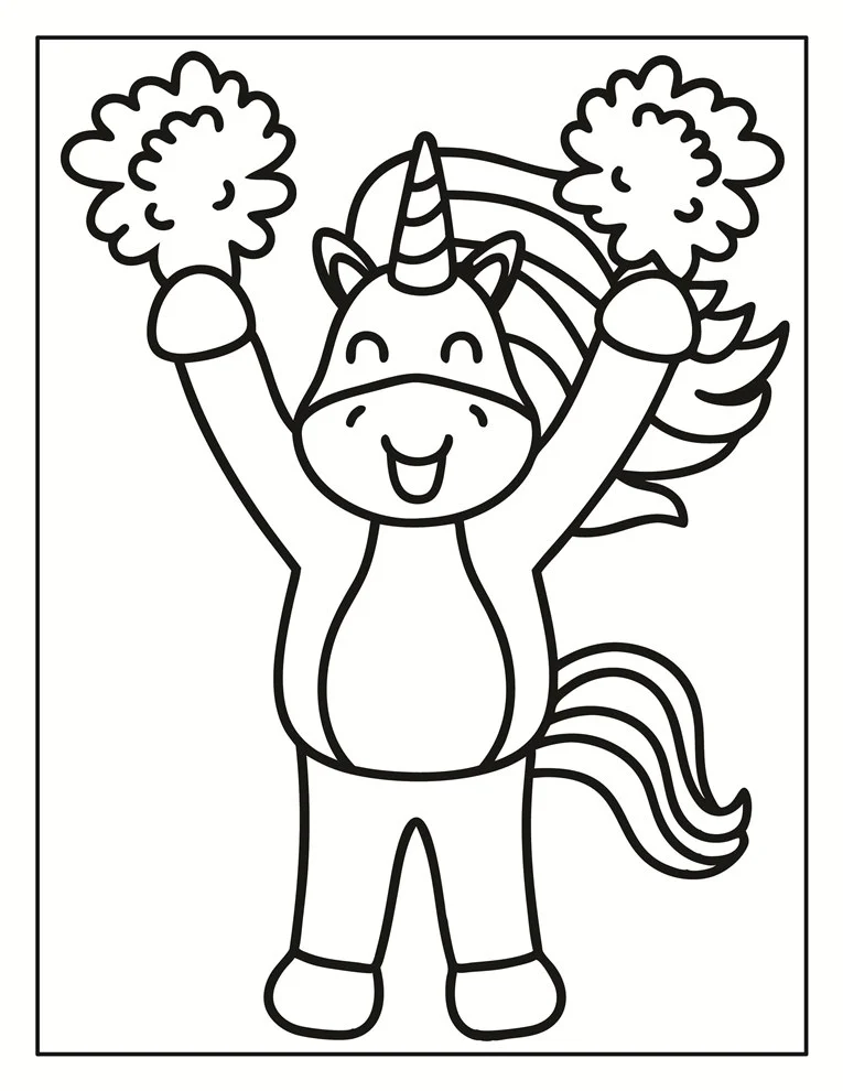 Desenhos de Unicórnios para colorir 125