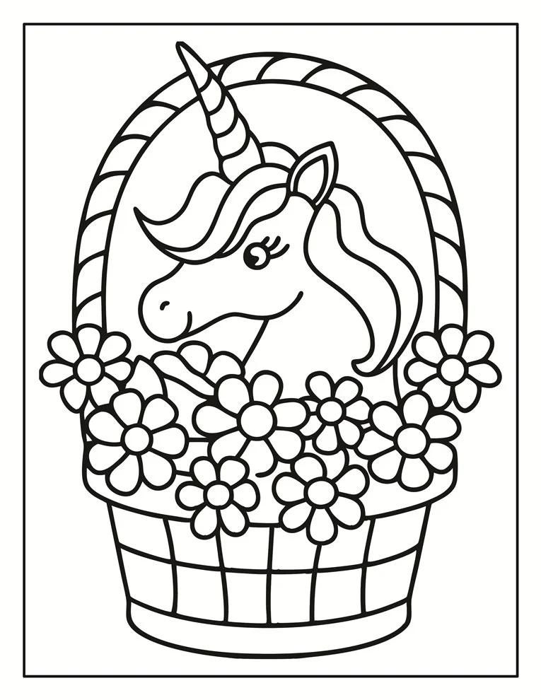 Desenhos de Unicórnios para colorir 140
