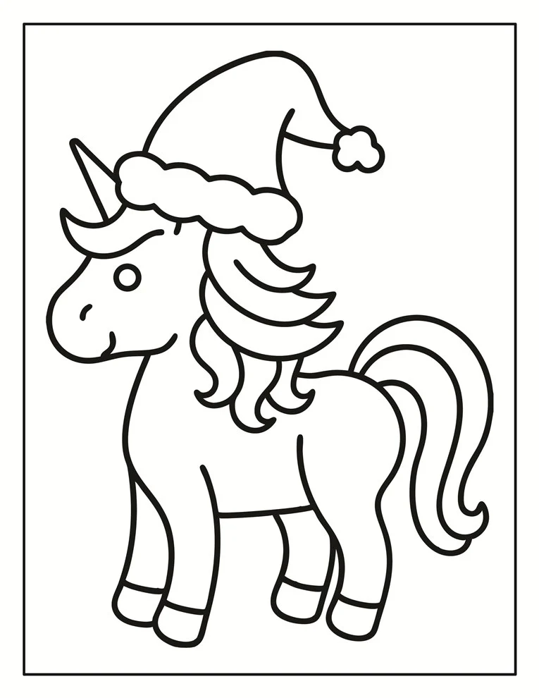 Desenhos de Unicórnios para colorir 142