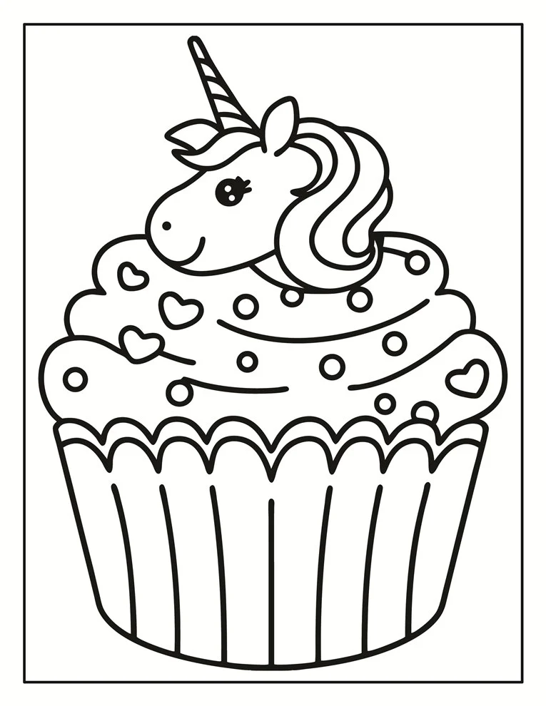 Desenhos de Unicórnios para colorir 144