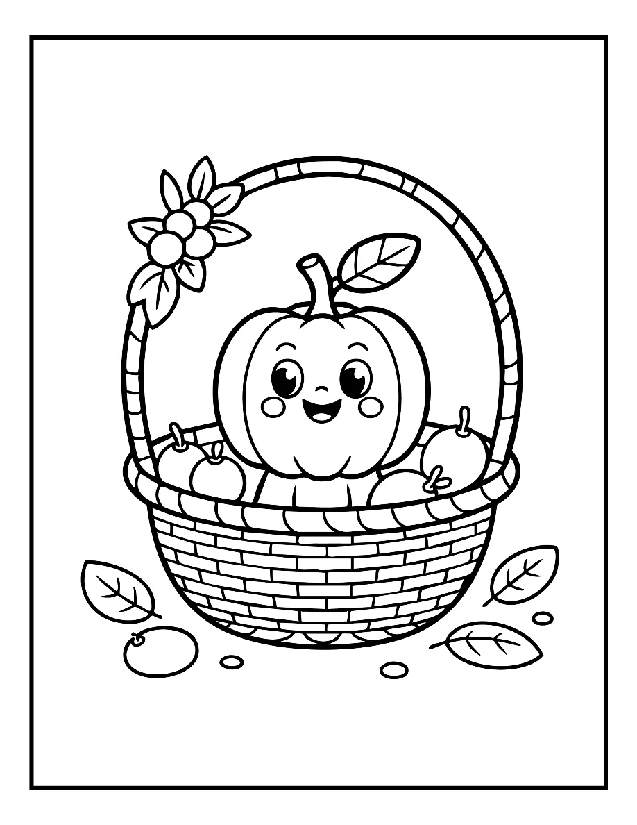 Desenhos de Vegetais e Frutas para colorir 55