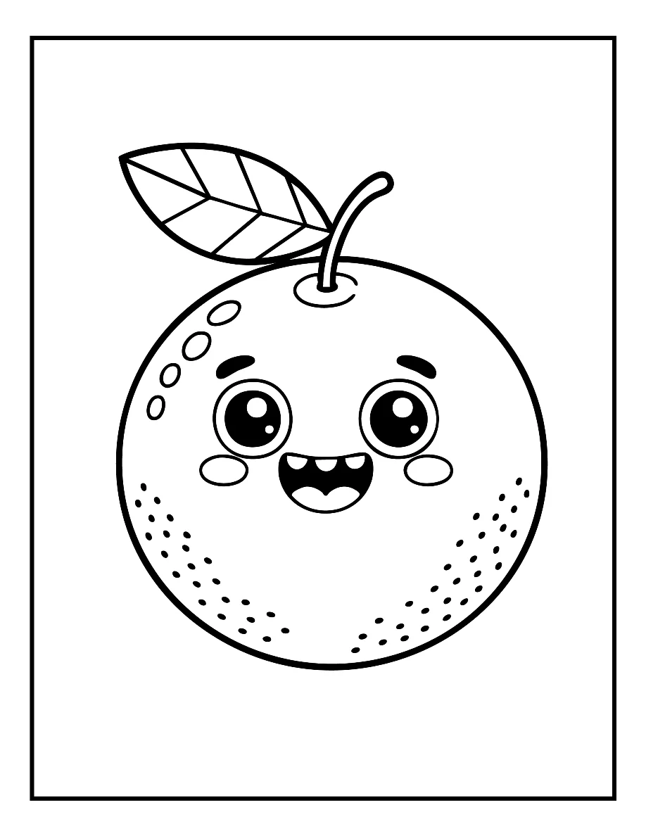 Desenhos de Vegetais e Frutas para colorir 62