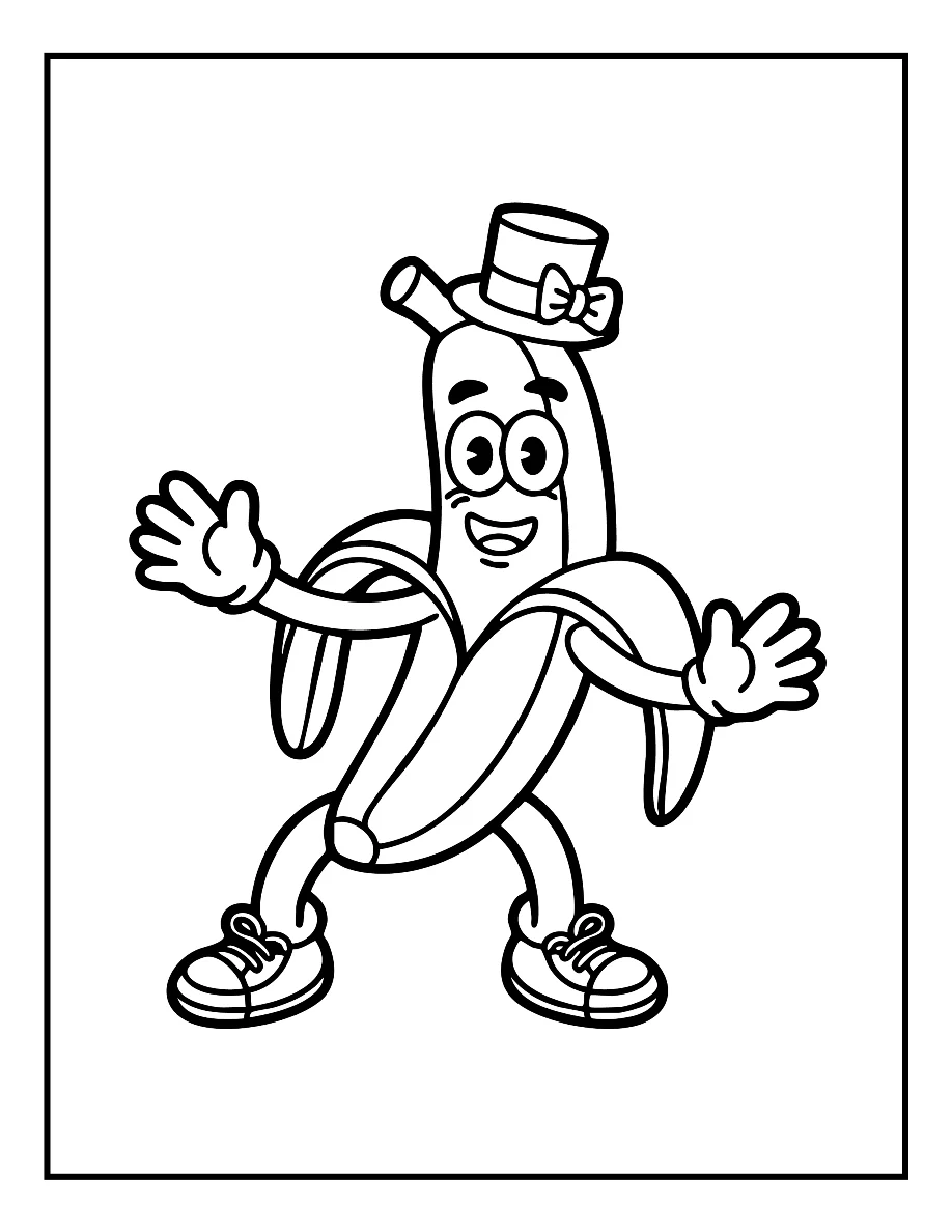 Desenhos de Vegetais e Frutas para colorir 7