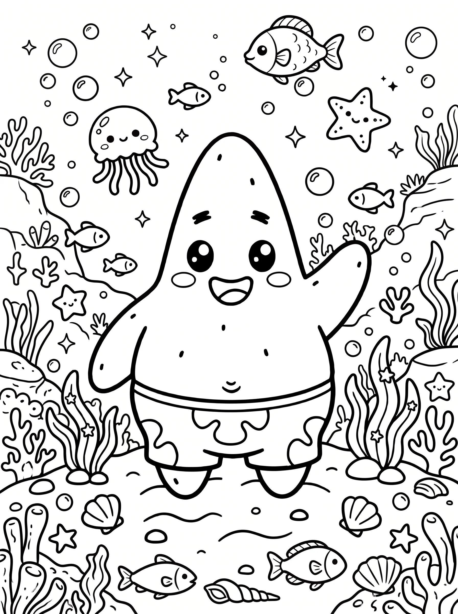 Desenhos do Bob Esponja para colorir 12