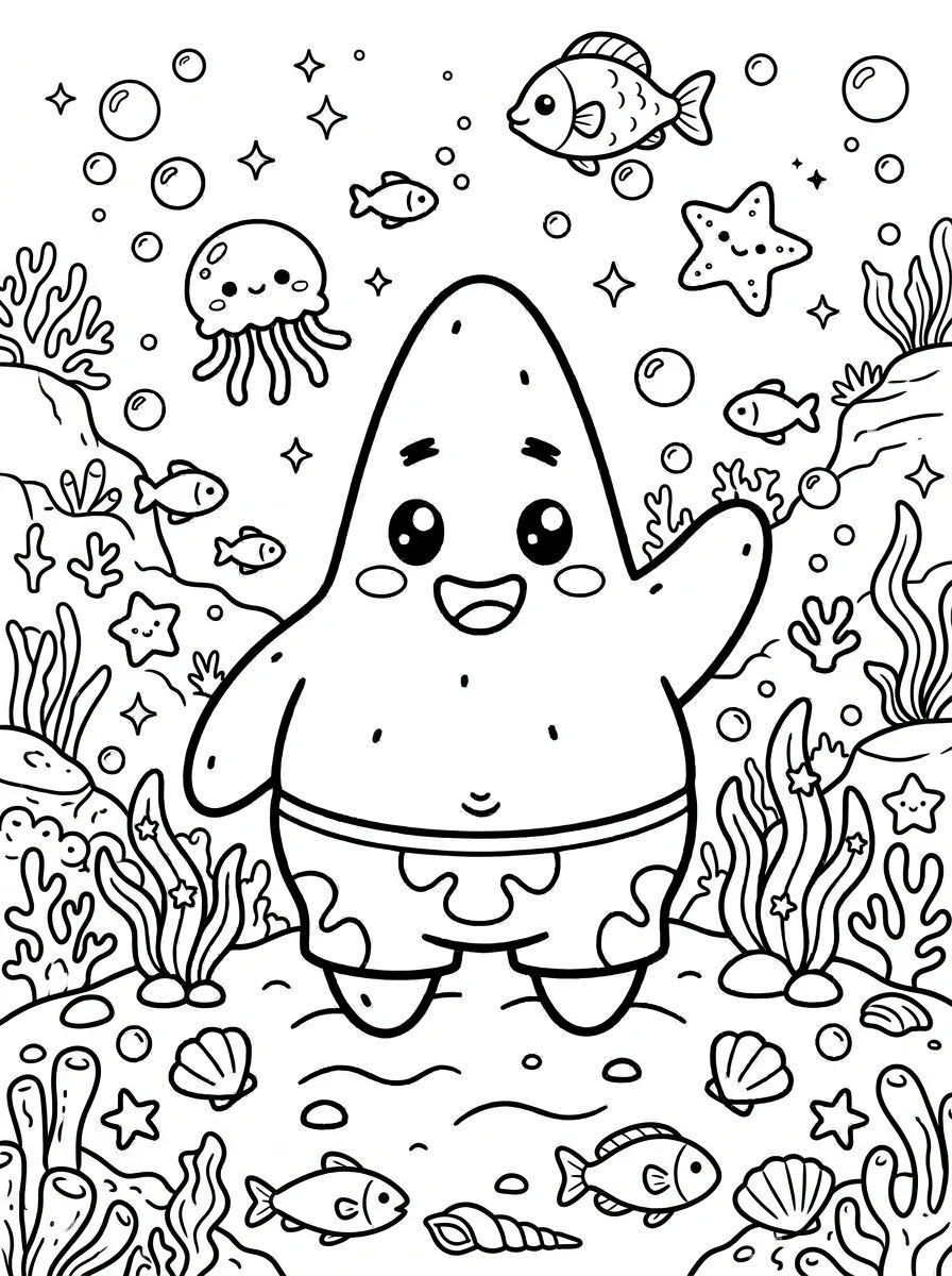 Desenhos do Bob Esponja para colorir 13