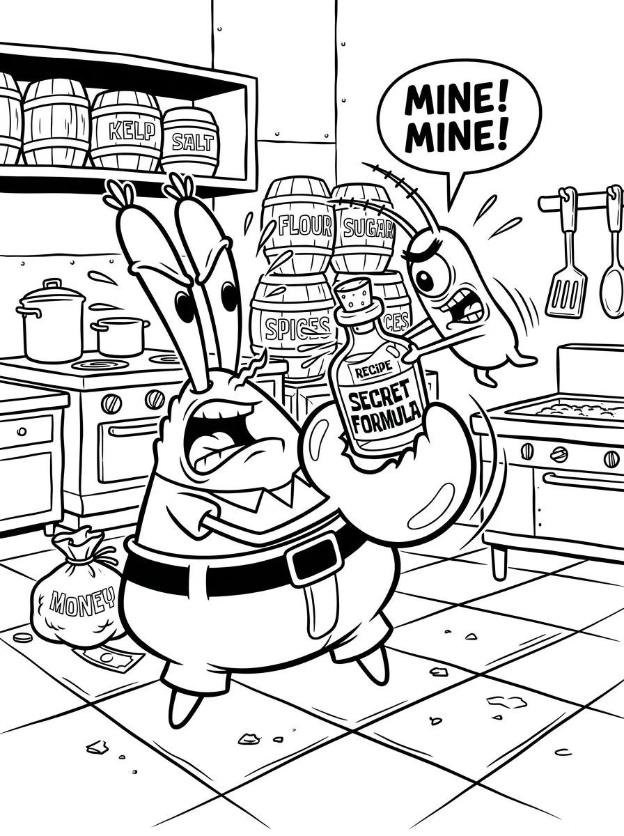 Desenhos do Bob Esponja para colorir 20