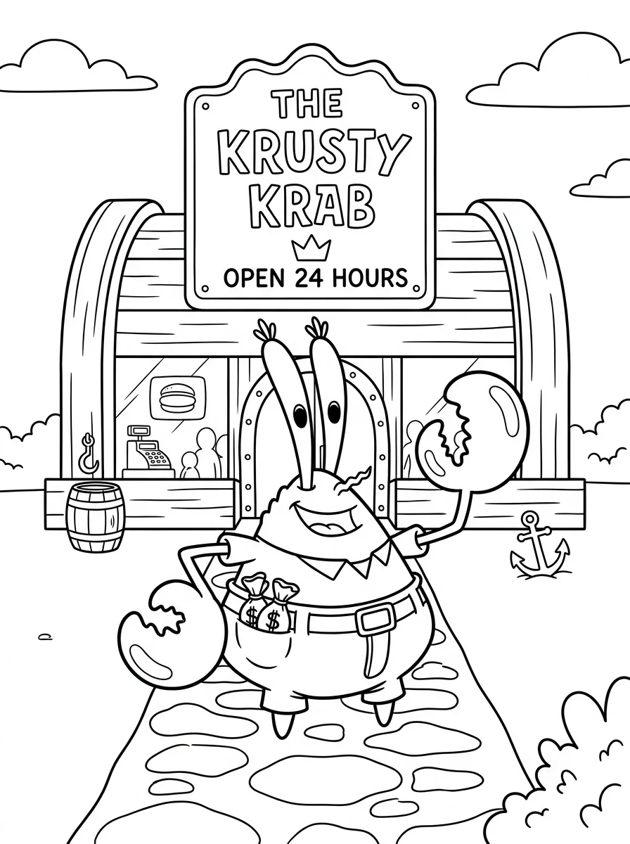 Desenhos do Bob Esponja para colorir 27