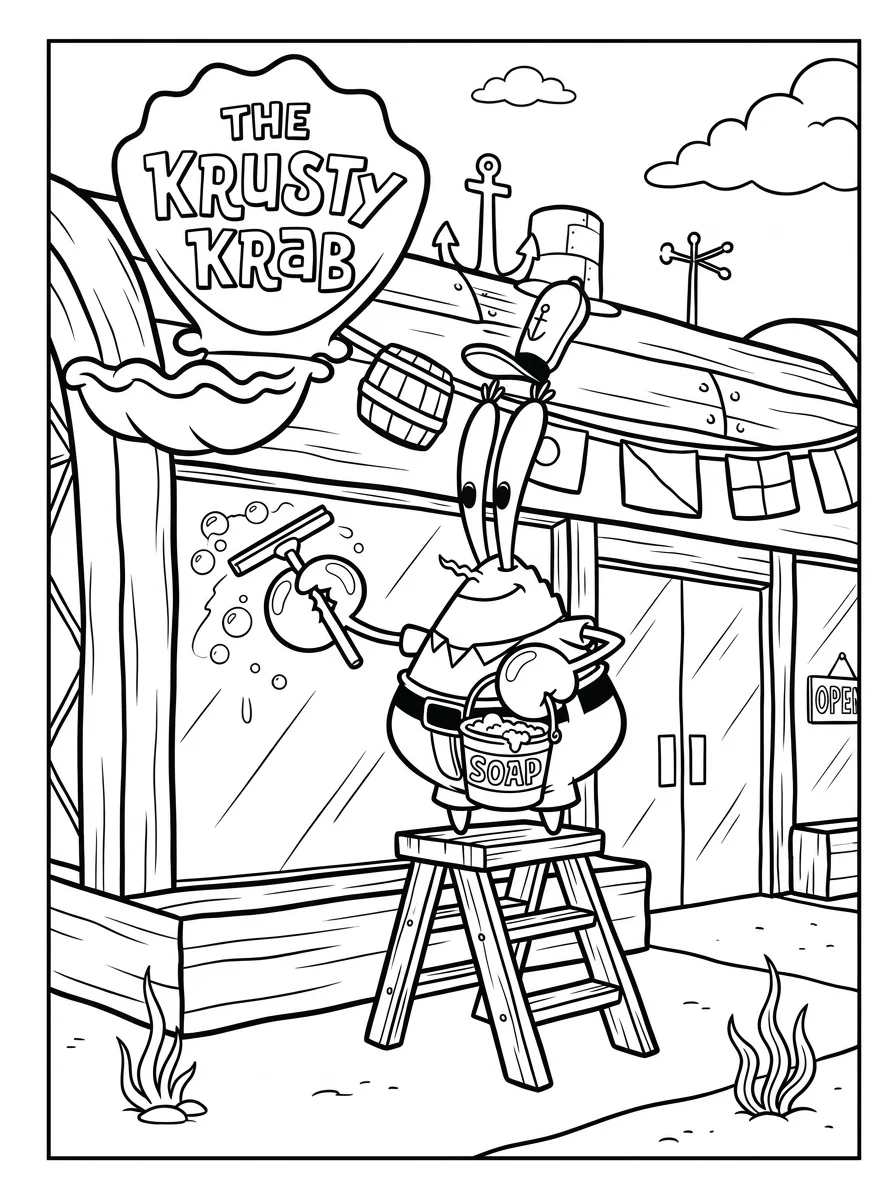 Desenhos do Bob Esponja para colorir 29