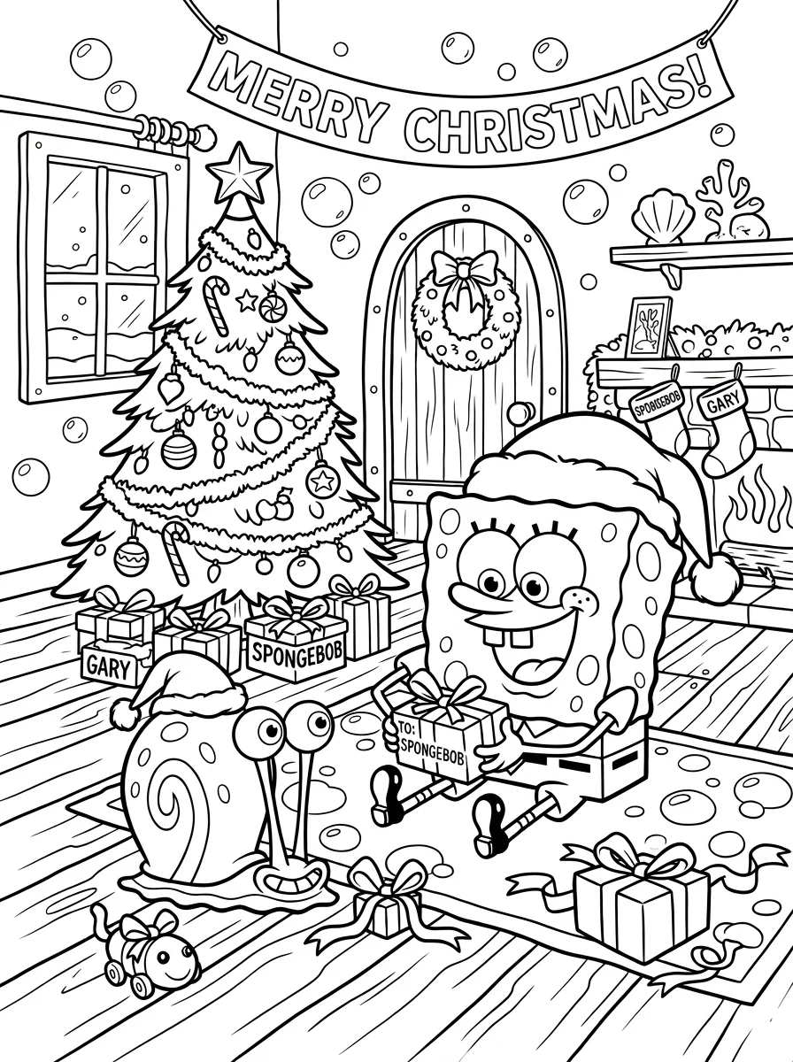 Desenhos do Bob Esponja para colorir 38