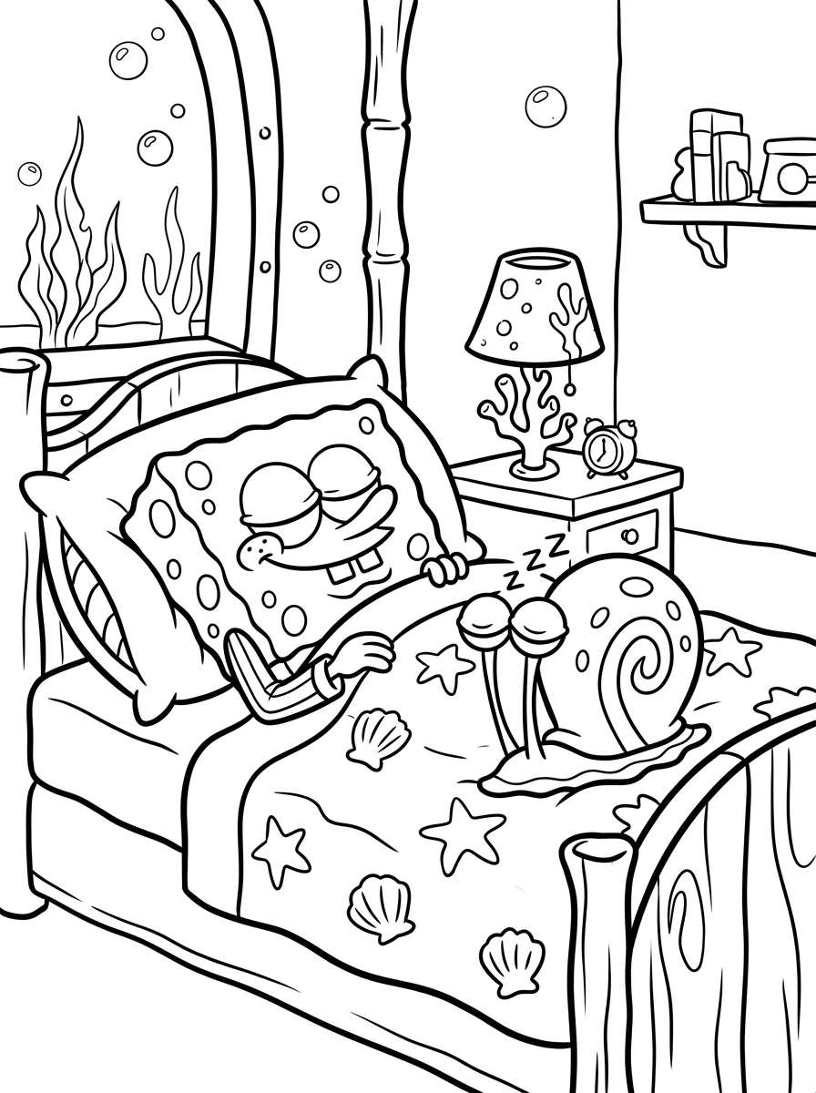 Desenhos do Bob Esponja para colorir 41
