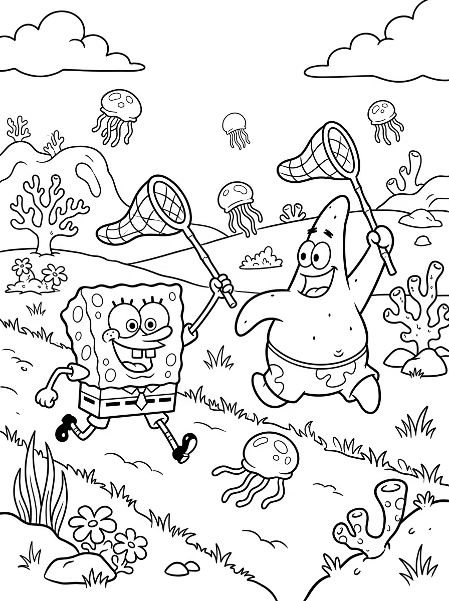 Desenhos do Bob Esponja para colorir 49