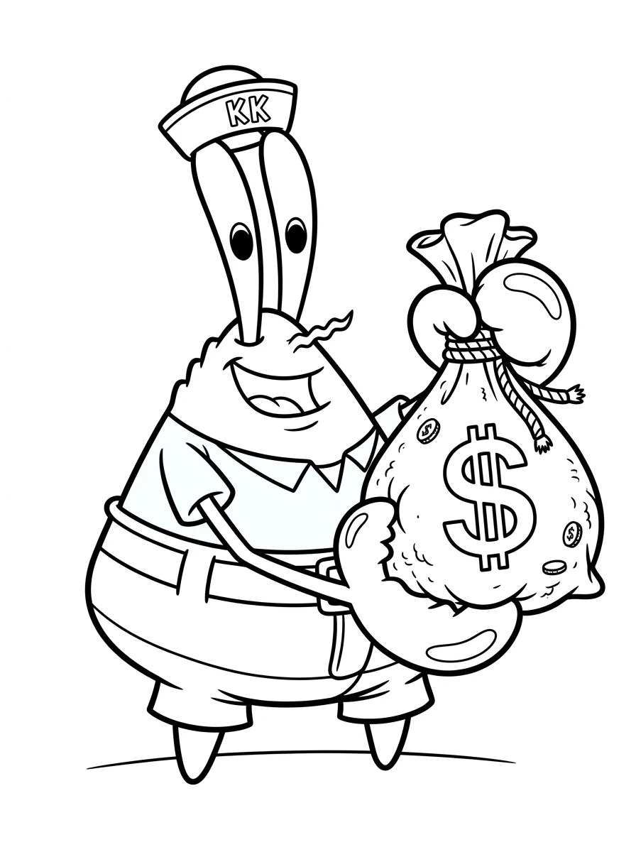 Desenhos do Bob Esponja para colorir 5