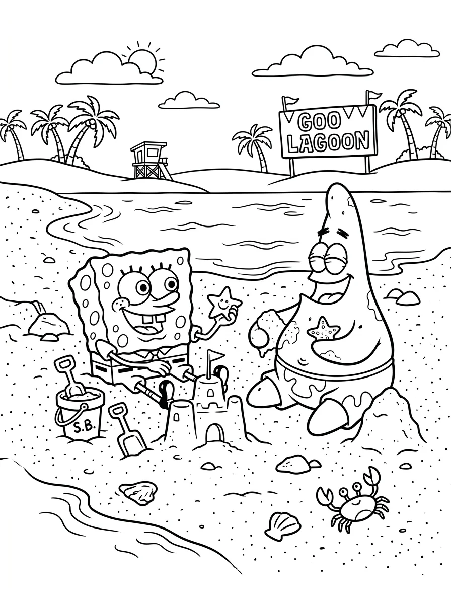 Desenhos do Bob Esponja para colorir 51