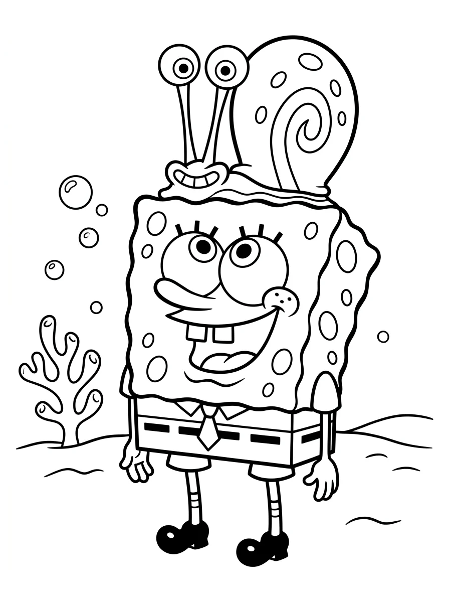 Desenhos do Bob Esponja para colorir 52