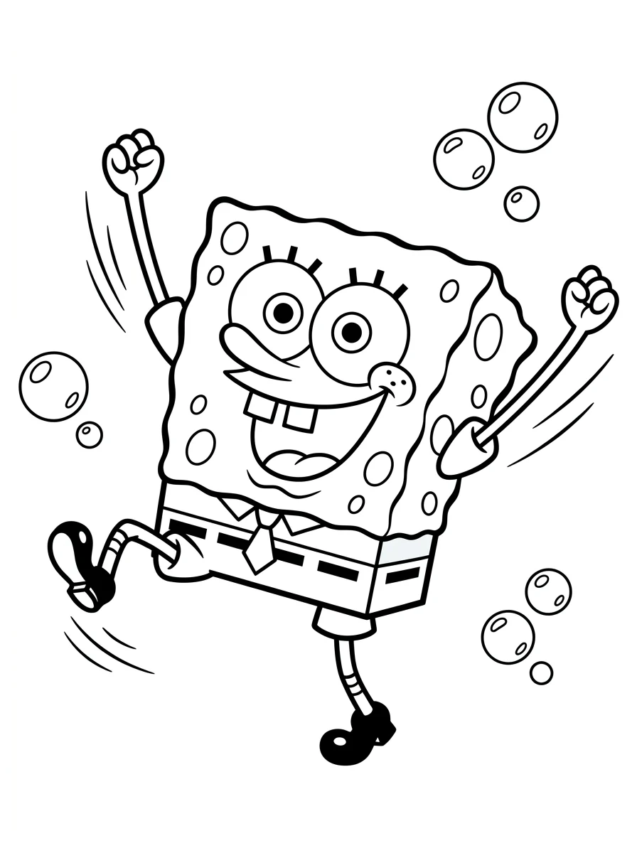 Desenhos do Bob Esponja para colorir 58