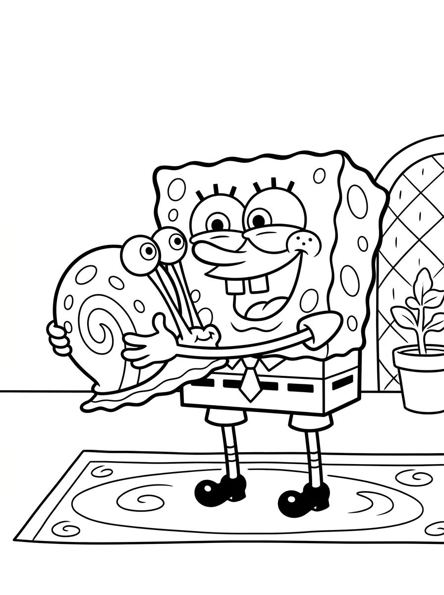 Desenhos do Bob Esponja para colorir 62