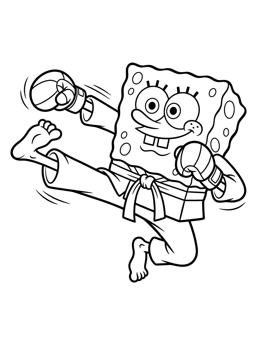 Desenhos do Bob Esponja para colorir 64
