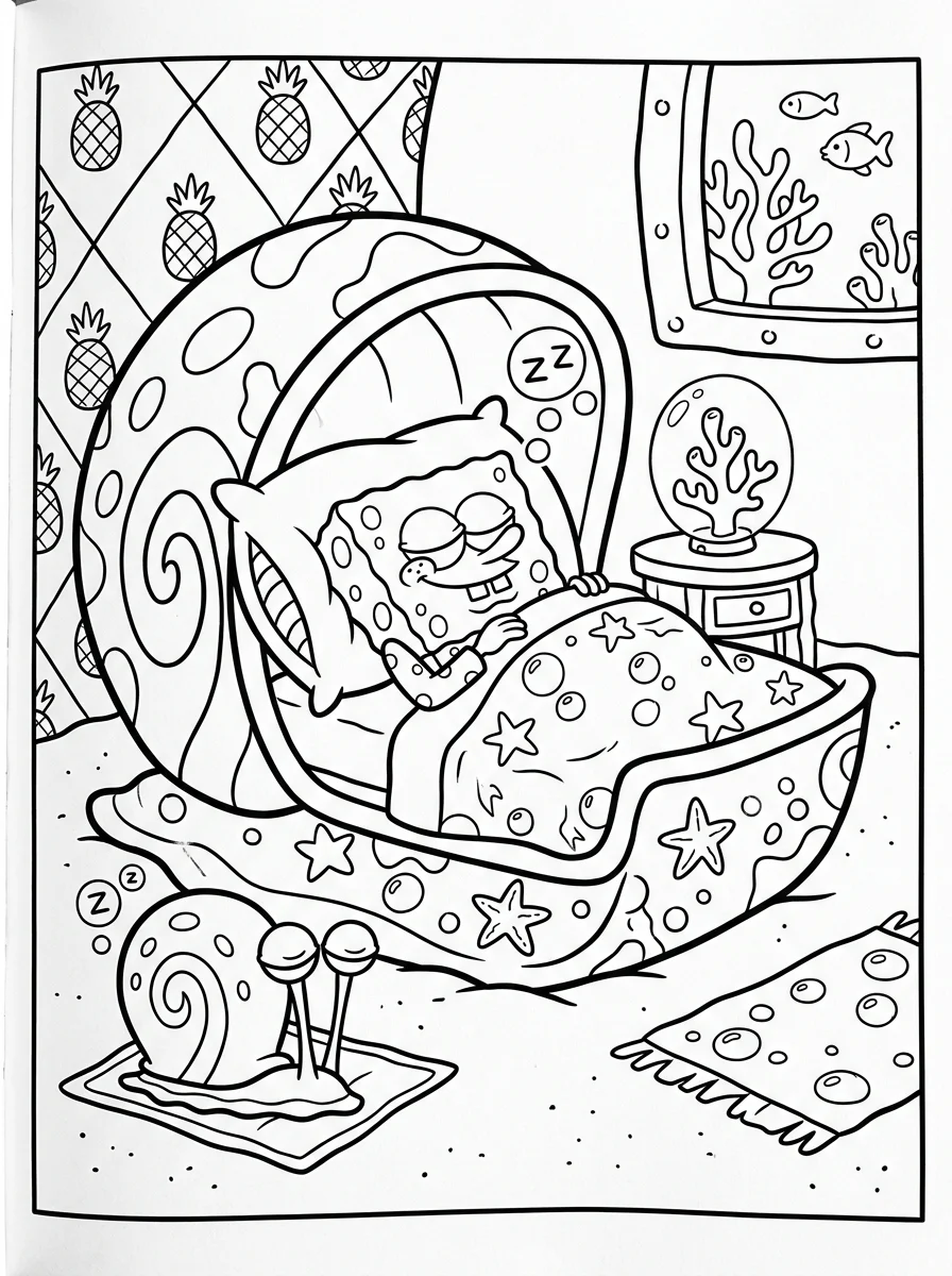 Desenhos do Bob Esponja para colorir 70
